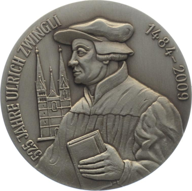 1. August-Taler 2009 - Ulrich Zwingli 1484